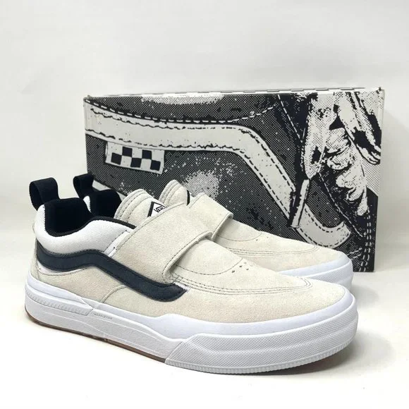 Vans Kyle 2 Shoes Men's Skate Casual Black White Low Top Size Suede VN0A5JIDYB2 - Picture 7 of 13